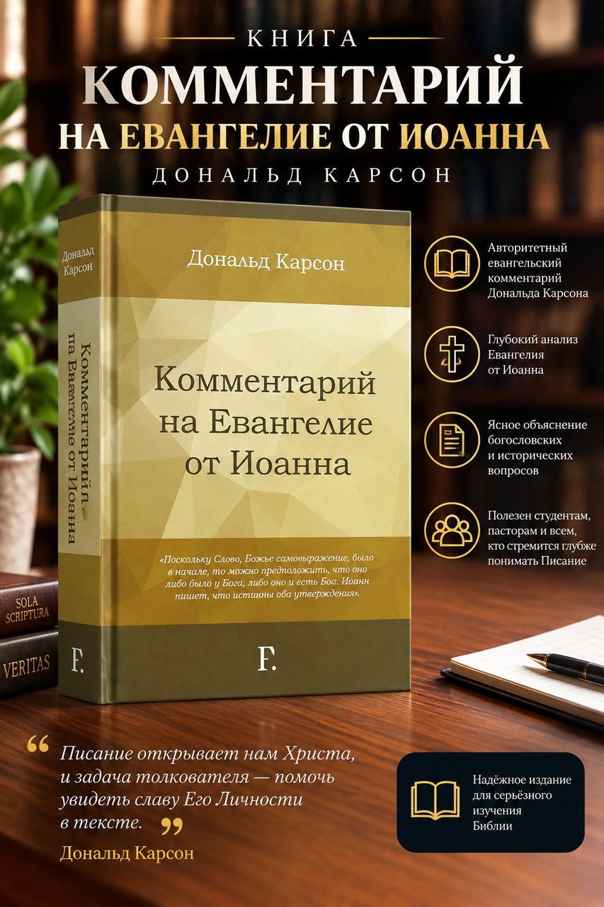 Комментарий на Евангелие от Иоанна. Дональд Карсон