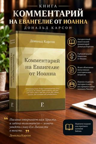 Комментарий на Евангелие от Иоанна. Дональд Карсон